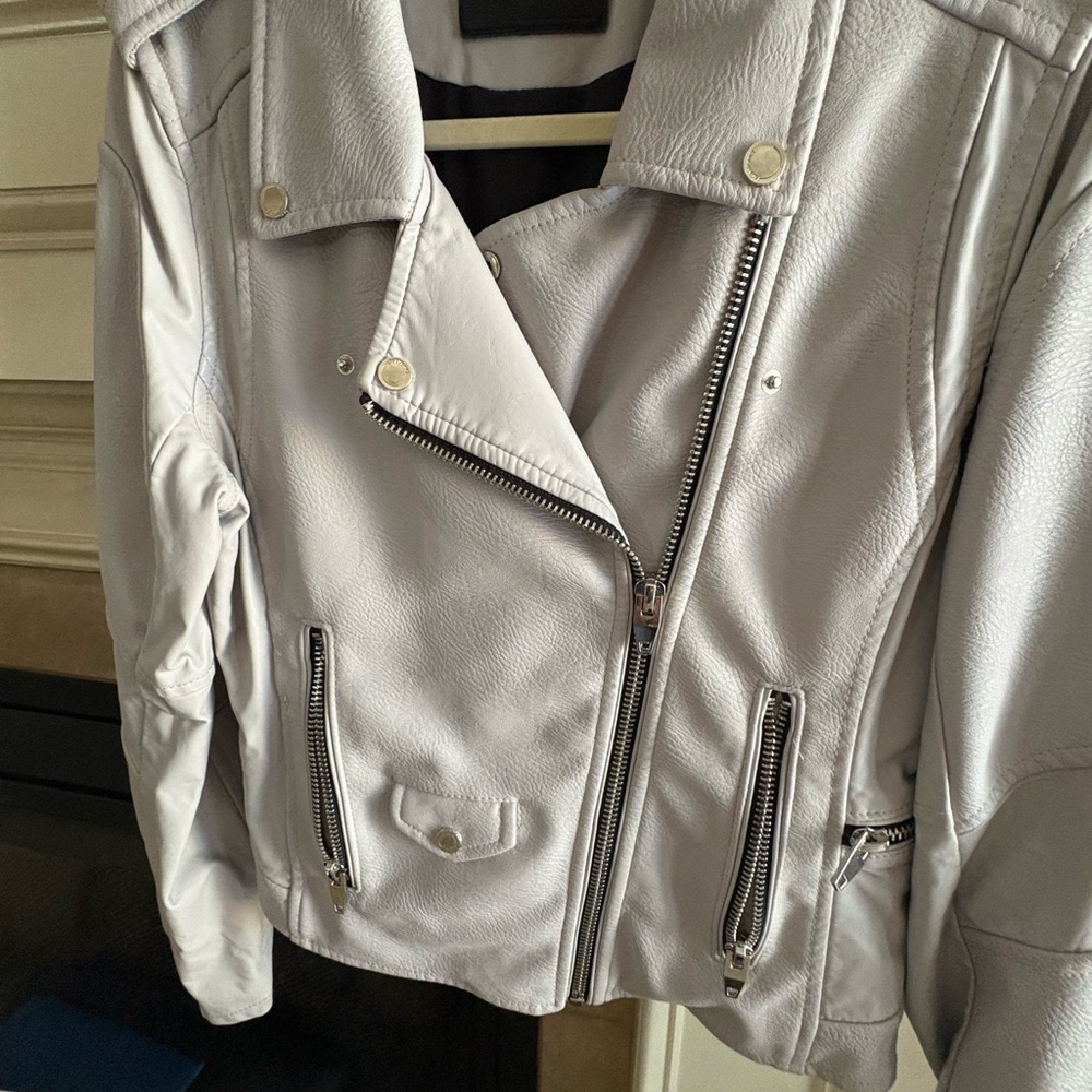 Blank NYC Silver Bomber Jacket
